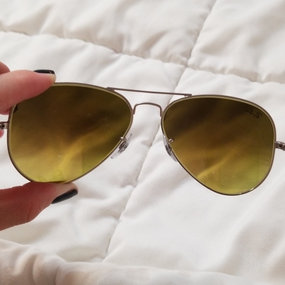 Purple mirrored aviator ray-bans - Picture 8 of 8